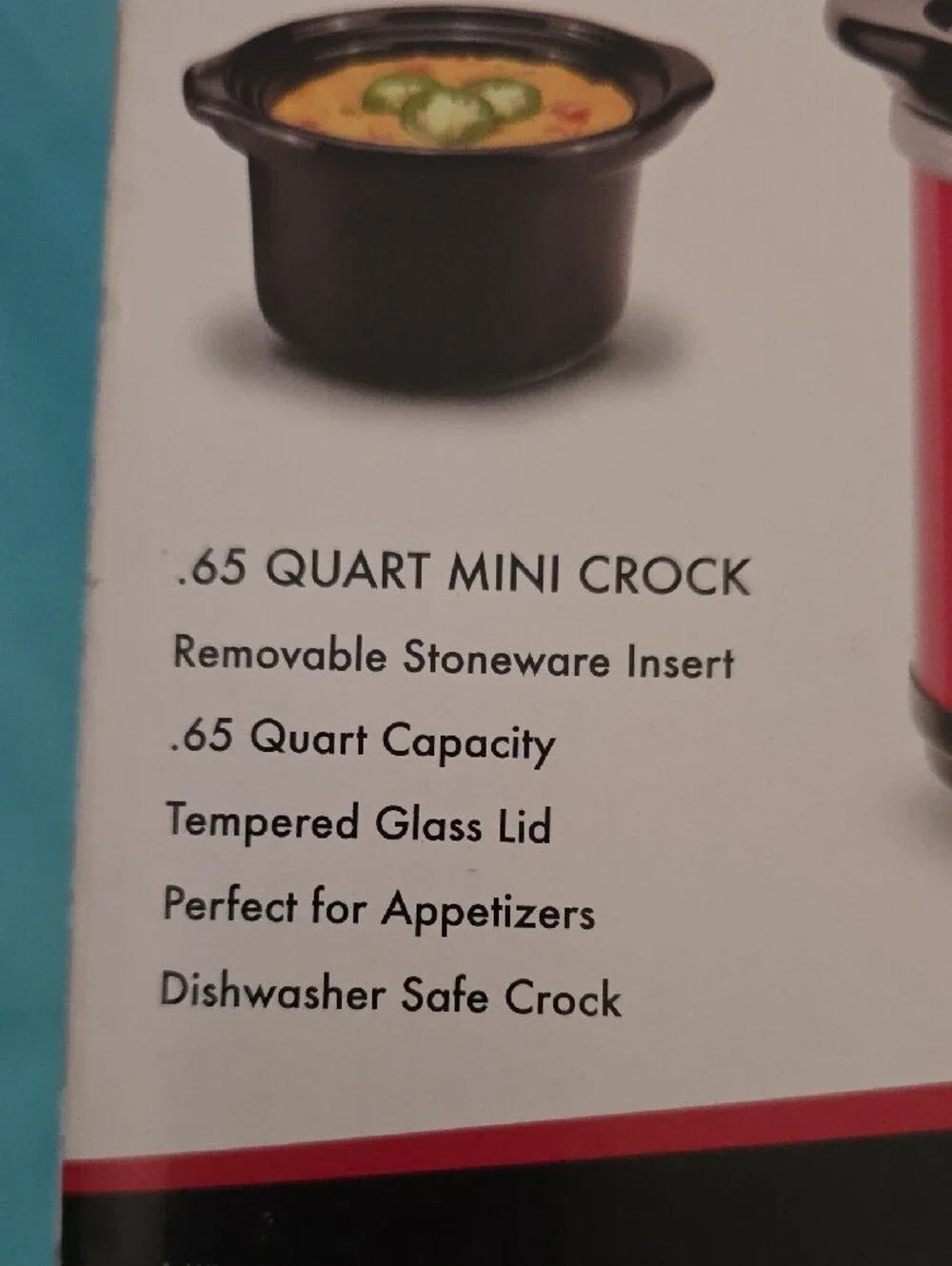 Mickey Mouse Mini Crock Pot Adorable NIB
